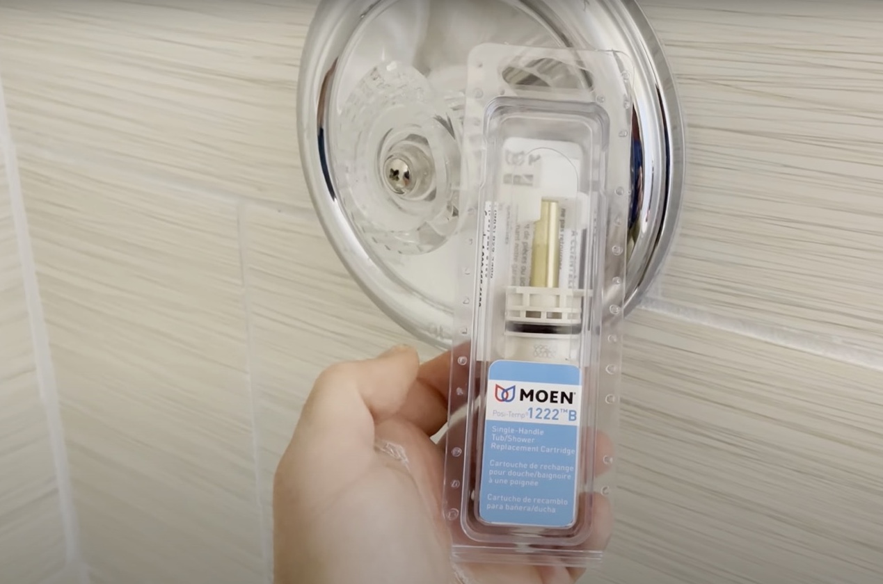Shower cartridge replacement for leaky faucet